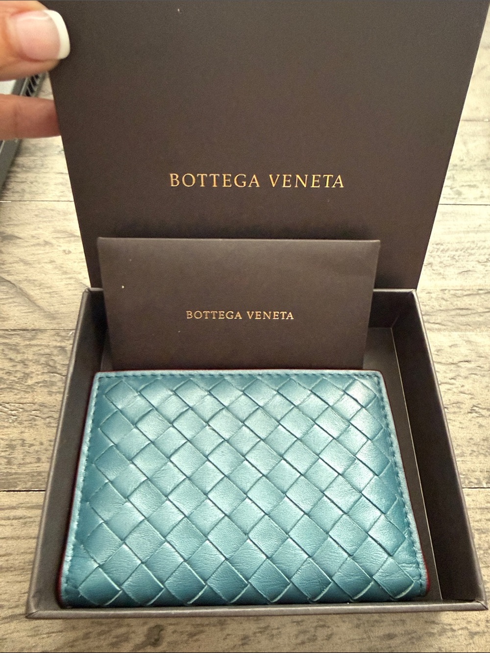 Bottega Veneta card holder wallet